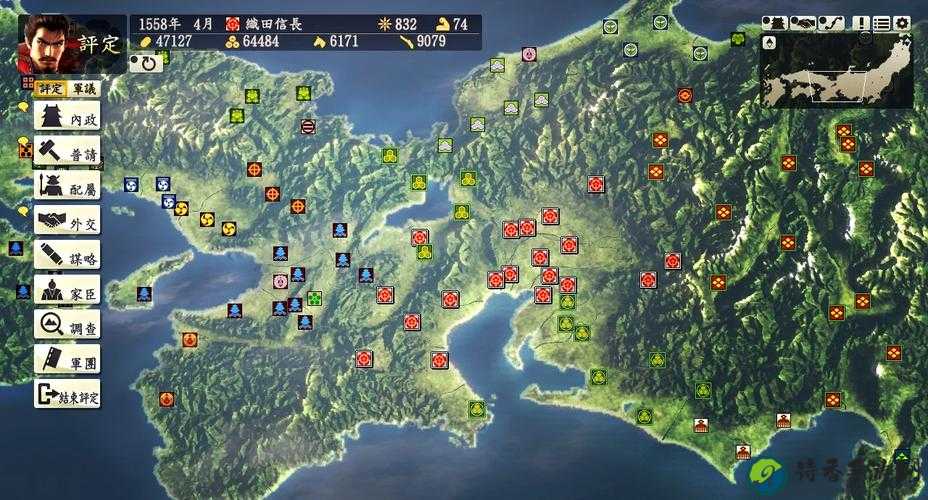 信长之野望13支城表绝密解析！一图看懂战国势力格局，新手秒变战略大师